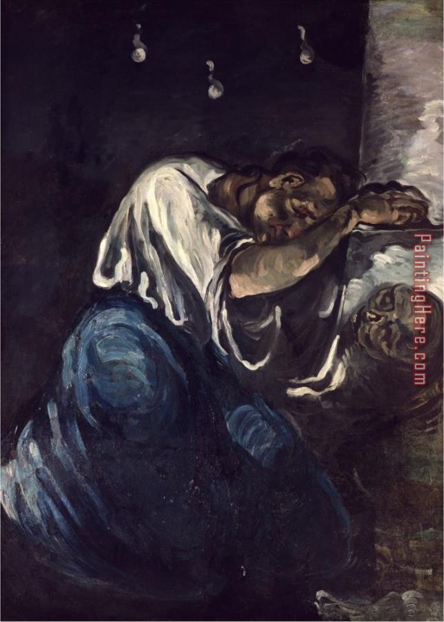 Paul Cezanne La Madeleine Or La Douleur Circa 1869